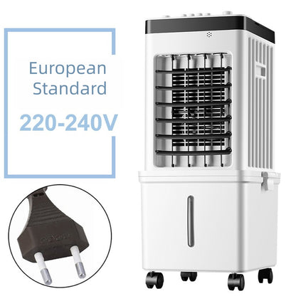 Mini ventilateur portable oscillant MalinShop - réservoir d'eau