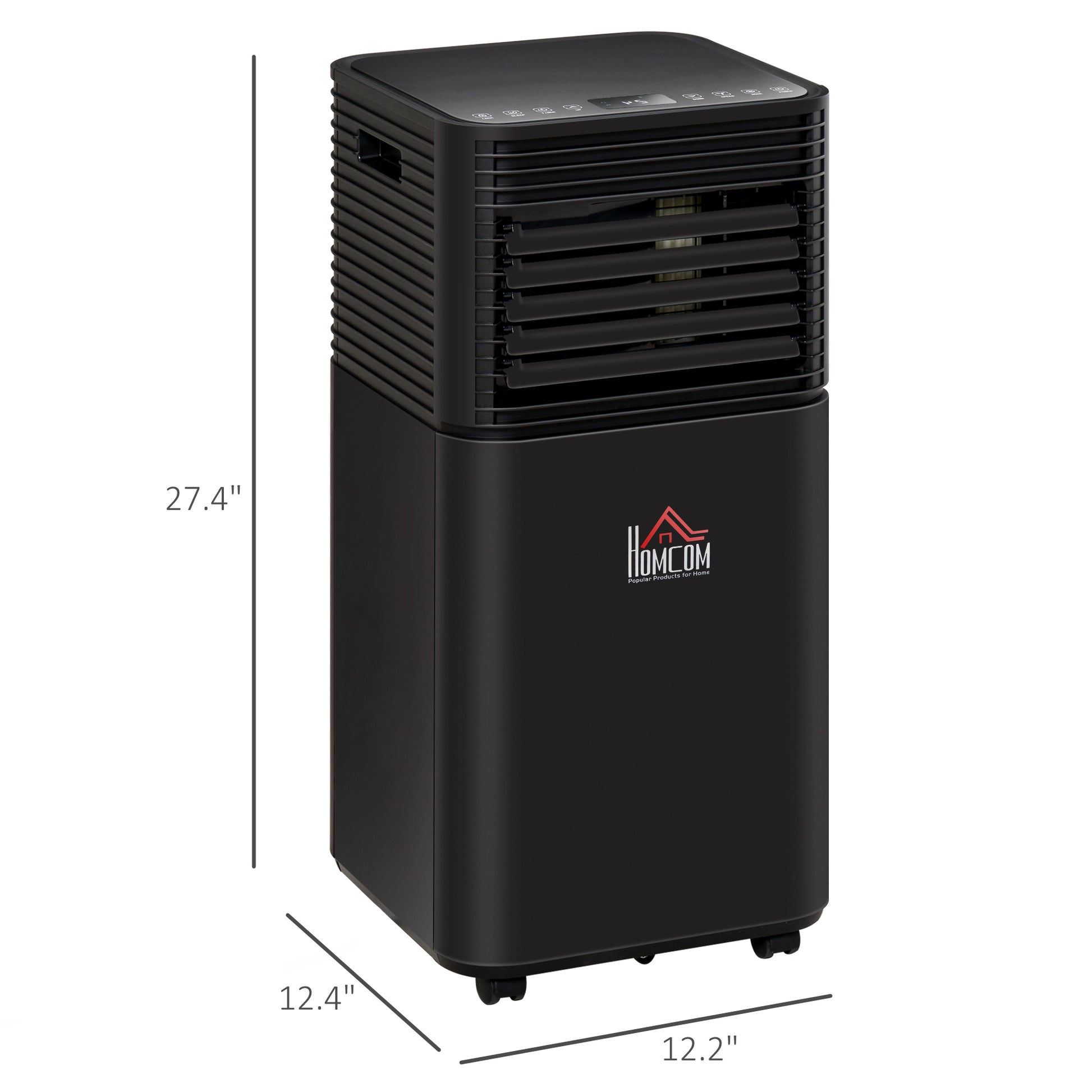 Climatiseur portable 8000 BTU MalinShop - télécommande