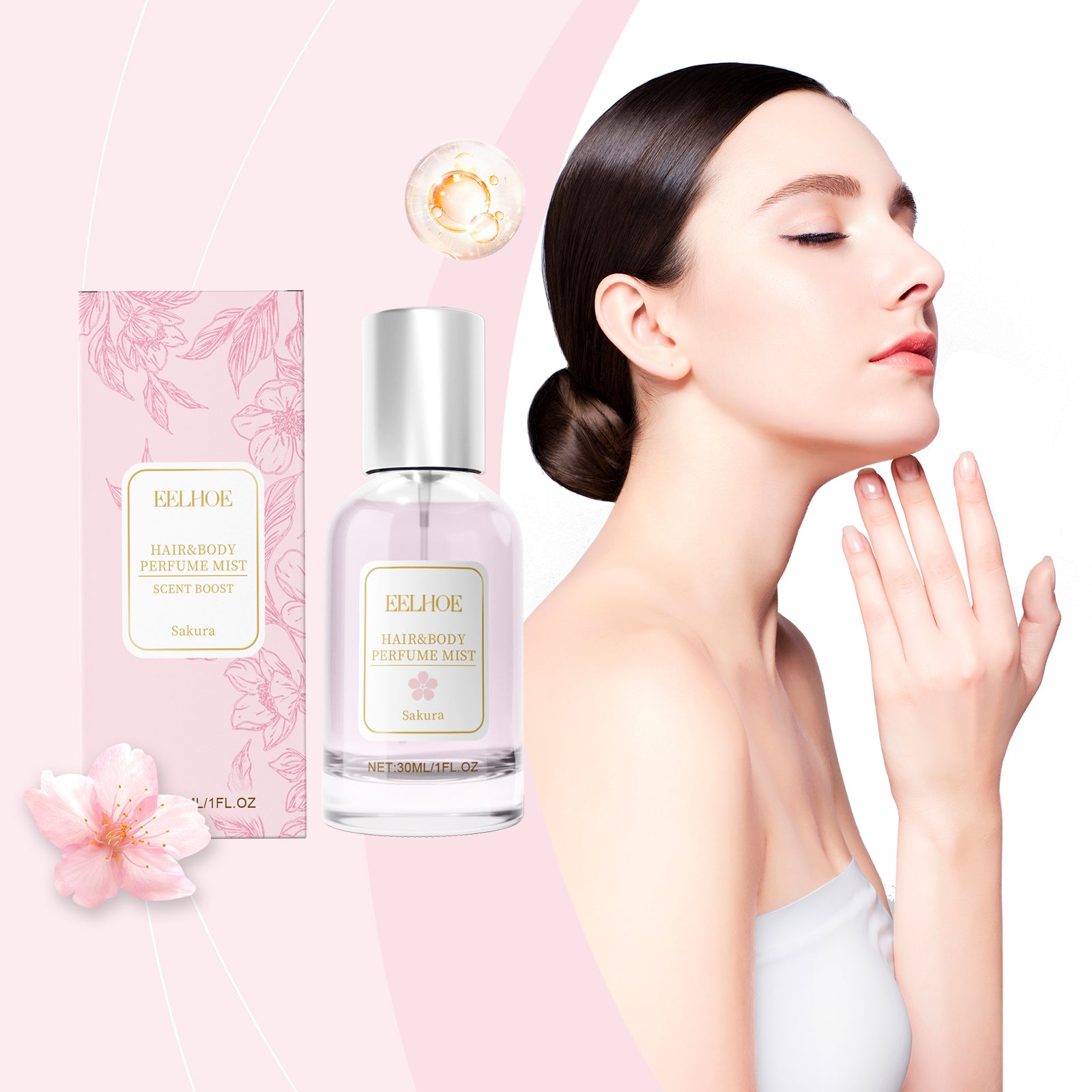 Brume Parfumée Fleur de Cerisier EELHOE - flacon spray