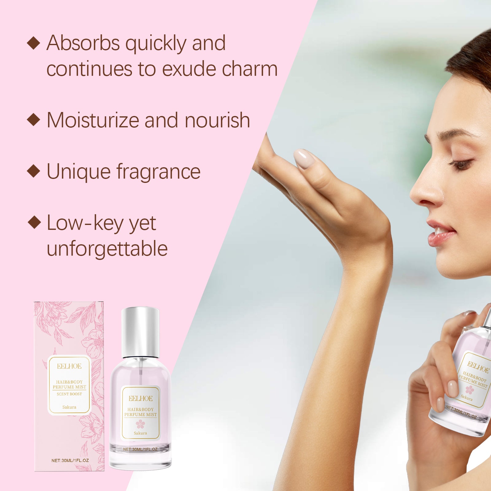 Brume Parfumée Fleur de Cerisier EELHOE - packaging