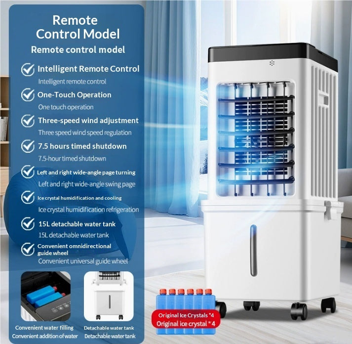 Mini ventilateur portable oscillant MalinShop - dimensions